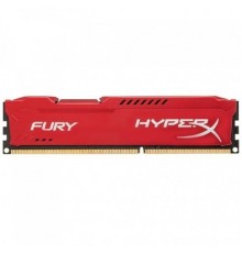 Модуль памяти DIMM DDR3  8GB PC3-10600 Kingston HyperX Fury Red Series HX313C9FR/8                                                                                                                                                                        