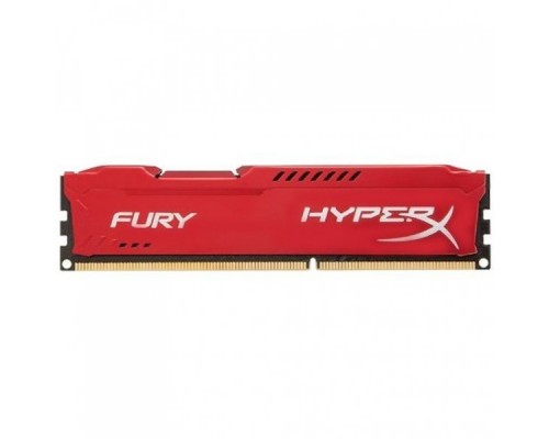 Модуль памяти DIMM DDR3  8GB PC3-10600 Kingston HyperX Fury Red Series HX313C9FR/8