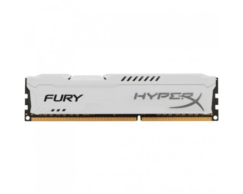 Модуль памяти DIMM DDR3  4GB PC3-10600 Kingston HyperX Fury White Series HX313C9FW/4