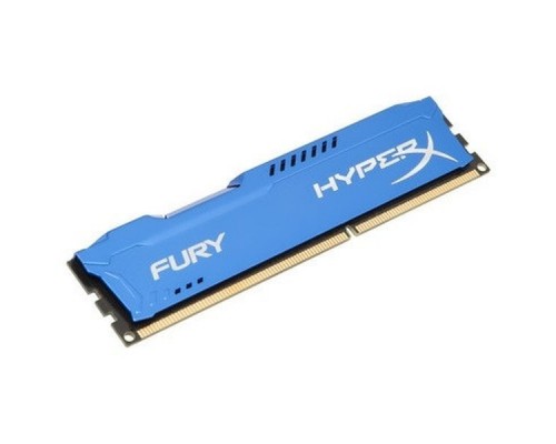 Модуль памяти DIMM DDR3  4GB PC3-12800 Kingston HyperX Fury Blue Series HX316C10F/4