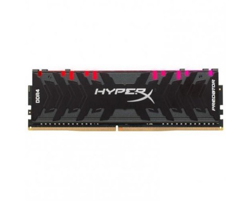 Модуль памяти DIMM DDR4   8GB PC4-23400 Kingston HyperX Predator RGB HX429C15PB3A/8 CL15