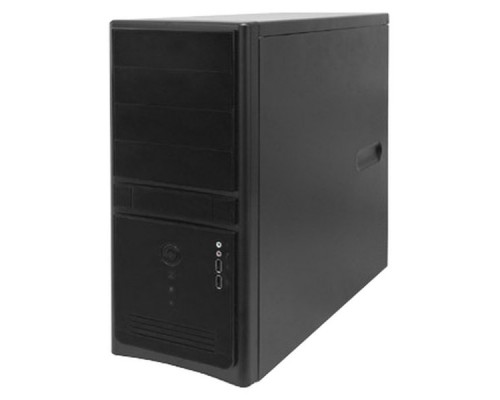 Корпус IN WIN EC021BL MidiTower 450 Вт ATX Цвет Черный / Серебристый EC021BLRB-S450T70/6101058