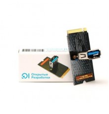 Адаптер Open-Dev M2-PCI-E-RISER Переходник с разъёма M2 (NGFF) на разъём райзера USB 3.0. Длина 42мм                                                                                                                                                      