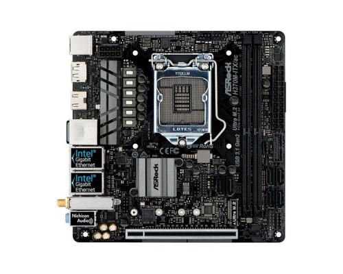 Материнская плата ASRock H370M-ITX/AC