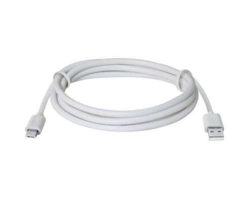 Кабель USB 2.0 A--micro-B 1.0м Defender USB08-03BH белый