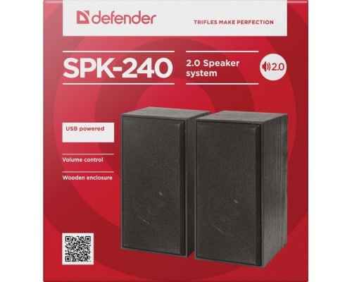 Колонки 2.0 Defender SPK-240 65224