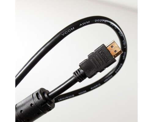 Кабель VCOM HDMI 19M/M ver:1.4-3D, 3m, позолоченные контакты, 2 фильтра VHD6020D-3MB Blister