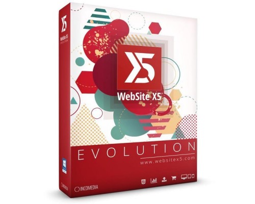 Лицензия WSX5EVO15RU Sozdavajte adaptivnye veb-sajt Лицензия ESD Incomedia WebSite X5 Evolution (WSX5EVO15RU)
