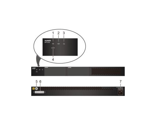 Корпус для коммутатора MODULE AC EXT 150W AR0MPSAR15A HUAWEI