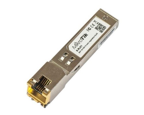 Модуль 1GBE RJ45 SFP S-RJ01 MIKROTIK