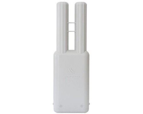 Маршрутизатор RBOmniTikU-5HnD OmniTIK 5 with 2 x 7.5dBi integrated 5GHz Omni antennas, High Gain Dual Chain 802.11an wireless, 600MHz CPU, 64MB RAM, 5x LAN USBPOE, PSU, pole mount, RouterOS L4