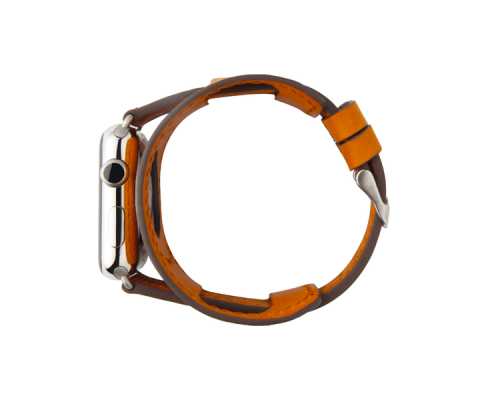 Ремешок Cozistyle широкий для Apple Watch 42”, светло-коричневый Cozi Wide Leather Band for Apple Watch_42mm- Light Brown