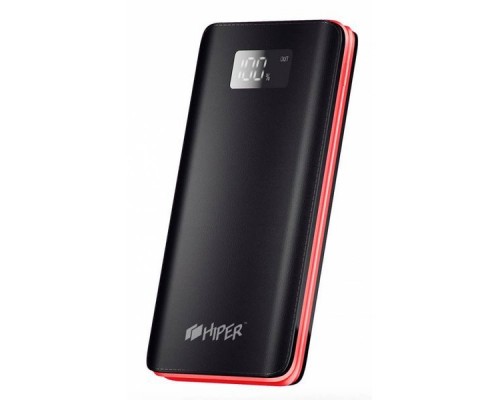 Мобильный аккумулятор Hiper BS10000 Li-Pol 10000mAh 2.1A+1A черный 2xUSB