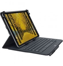 Клавиатура Logitech Universal  Keyboard Folio for 9-10 inch tablets  Bluetooth  Black                                                                                                                                                                     