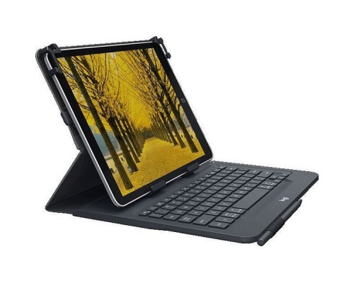 Клавиатура Logitech Universal  Keyboard Folio for 9-10 inch tablets  Bluetooth  Black