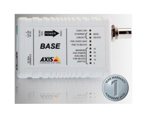 AXIS T8640 POE+ OVER COAX ADAP