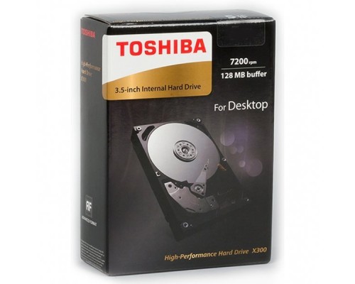 Жесткий диск Toshiba SATA-III 8Tb HDWF180EZSTA X300 (7200rpm) 128Mb 3.5