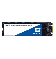 Жесткий диск SSD M.2 2280 250GB WD Blue Client SSD WDS250G2B0B SATA 6Gb/s,Retail (856292)                                                                                                                                                                 