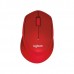 Мышь Logitech M330 Silent Plus Red беспроводная 910-004911