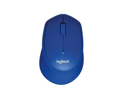 Мышь Logitech M330 Silent Plus Blue беспроводная 910-004910