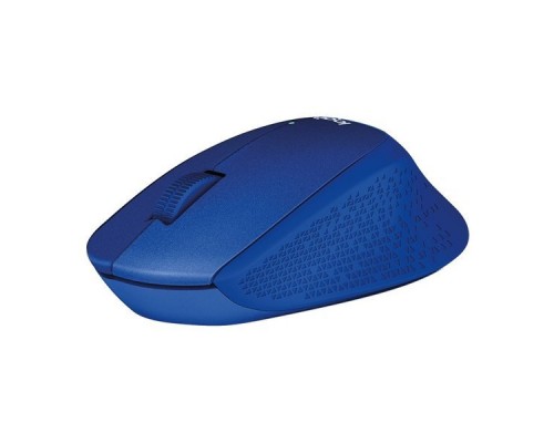 Мышь Logitech M330 Silent Plus Blue беспроводная 910-004910