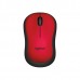 Мышь Logitech M220 Silent Red беспроводная 910-004880