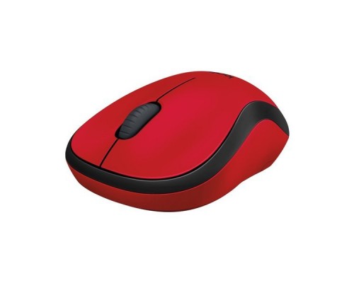 Мышь Logitech M220 Silent Red беспроводная 910-004880