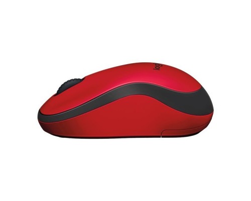 Мышь Logitech M220 Silent Red беспроводная 910-004880