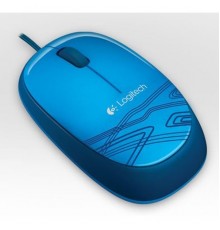 Мышь Logitech M105 синий оптическая (1000dpi) USB (2but)                                                                                                                                                                                                  