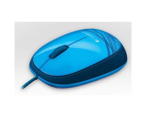 Мышь Logitech M105 синий оптическая (1000dpi) USB (2but)