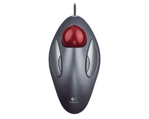 Мышь Logitech TrackMan Marble Silver USB 910-000808