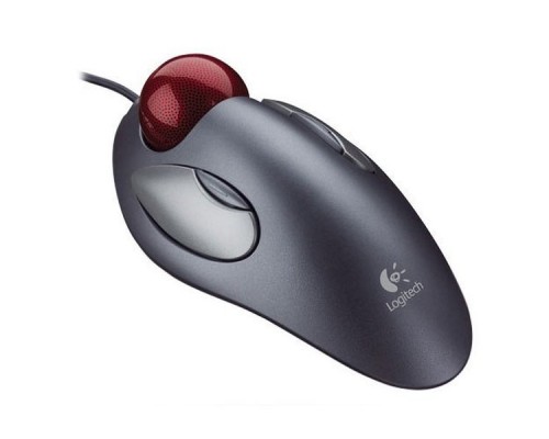 Мышь Logitech TrackMan Marble Silver USB 910-000808