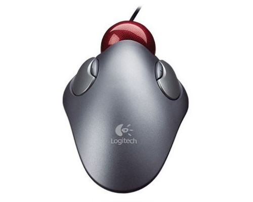 Мышь Logitech TrackMan Marble Silver USB 910-000808