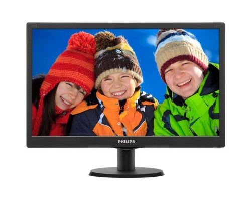 Монитор LCD 18.5'' [16:9] 1366х768(WXGA) TN, nonGLARE, 200cd/m2, H90°/V65°, 10М:1, 16.7M Color, 5ms, VGA, Tilt, 2Y, Black