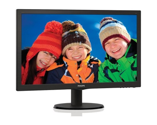 Монитор LCD 21.5'' [16:9] 1920х1080(FHD) TN, nonGLARE, nonTOUCH, 200cd/m2, H90°/V65°, 10М:1, 16.7M Color, 5ms, VGA, Tilt, 2Y, Black