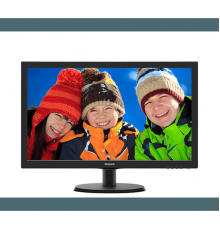 Монитор LCD 21.5'' [16:9] 1920х1080(FHD) TN, nonGLARE, 200cd/m2, H90°/V65°, 600:1, 10М:1, 16.7M, 5ms, VGA, HDMI, Tilt, 2Y, Black                                                                                                                          