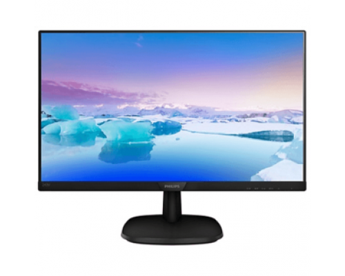 Монитор LCD 23.8'' [16:9] 1920х1080(FHD) IPS, nonGLARE, 250cd/m2, H178°/V178°, 1000:1, 10М:1, 16.7M, 8ms, VGA, DVI, Tilt, 2Y, Black