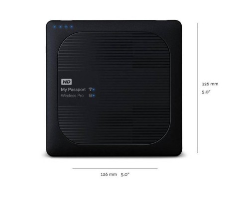 Жесткий диск WD Original USB 3.0 4Tb WDBSMT0040BBK-RESN My Passport Wireless Pro 2.5