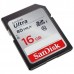 Карта памяти SD 16Gb SanDisk Ultra Class10 UHS-I U1 R80 SDSDUNC-016G-GN6IN