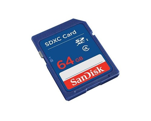 Карта памяти SD 64Gb SanDisk SDSDB-064G-B35 Class4