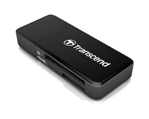 Картридер Transcend USB 3.0 TS-RDF5K SD/microSD Black