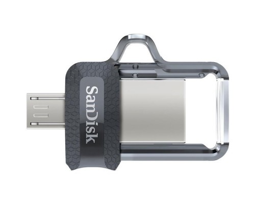 Флэш-диск USB 3.0 Type-A/Micro-B 64Gb SanDisk Ultra Dual SDDD3-064G-G46 OTG microUSB