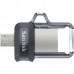 Флэш-диск USB 3.0 Type-A/Micro-B 64Gb SanDisk Ultra Dual SDDD3-064G-G46 OTG microUSB