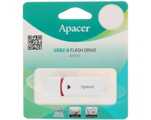 Флеш диск USB2.0 Flash Drive AH333 16GB White RP