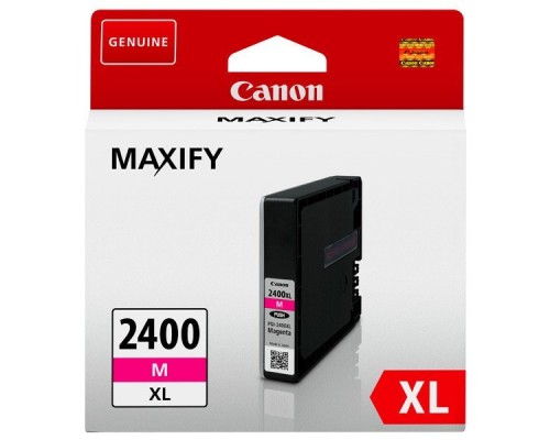 Картридж Canon PGI-2400XLM Magenta для MAXIFY iB4040, МВ5040 и МВ5340 (1500 стр.) 9275B001