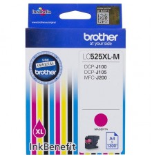 Картридж Brother LC-525XLM для DCPJ100/105/MFCJ200 пурпурный (1300стр)                                                                                                                                                                                    