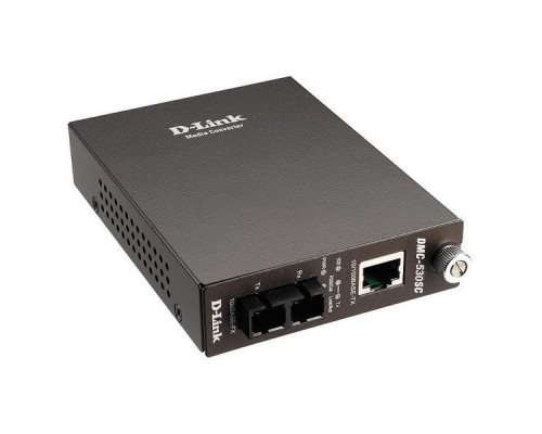 Медиаконвертер D-LINK DMC-530SC/D7A Медиаконвертер с 1 портом 10/100Base-TX и 1 портом 100Base-FX с разъемом SC для одномодового оптического кабеля (д