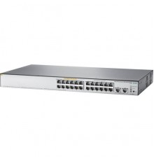 Коммутатор HPE 1850 JL172A 24G 2x10G 12PoE+ 185W                                                                                                                                                                                                          