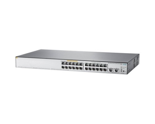 Коммутатор HPE 1850 JL172A 24G 2x10G 12PoE+ 185W