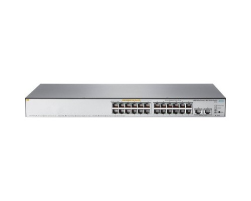 Коммутатор HPE 1850 JL172A 24G 2x10G 12PoE+ 185W